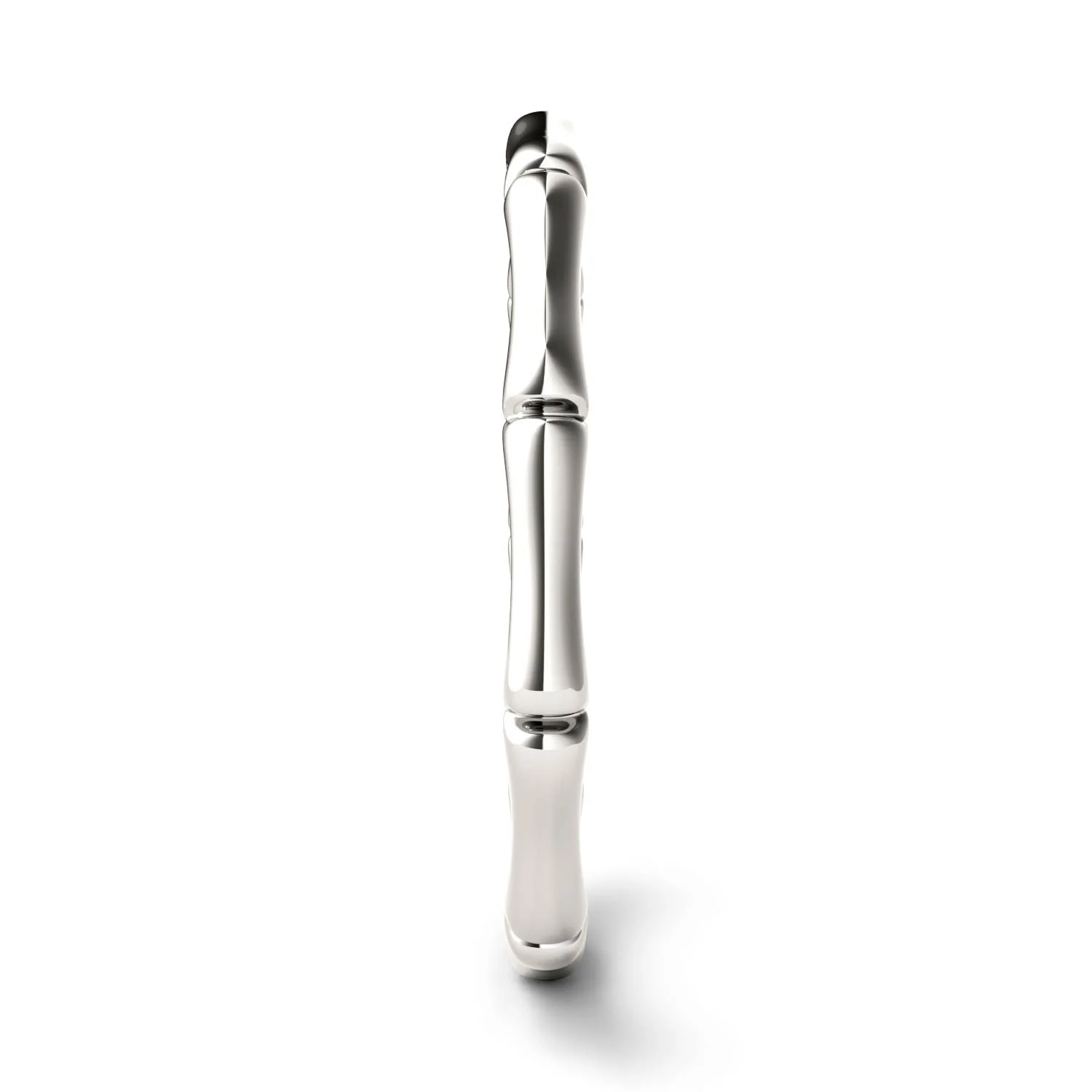 Sterling Silver Bamboo Stackable Ring - Image 5